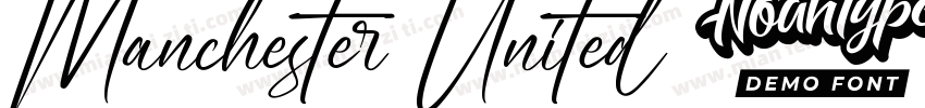 Manchester United 2015 2016 Regular字体转换